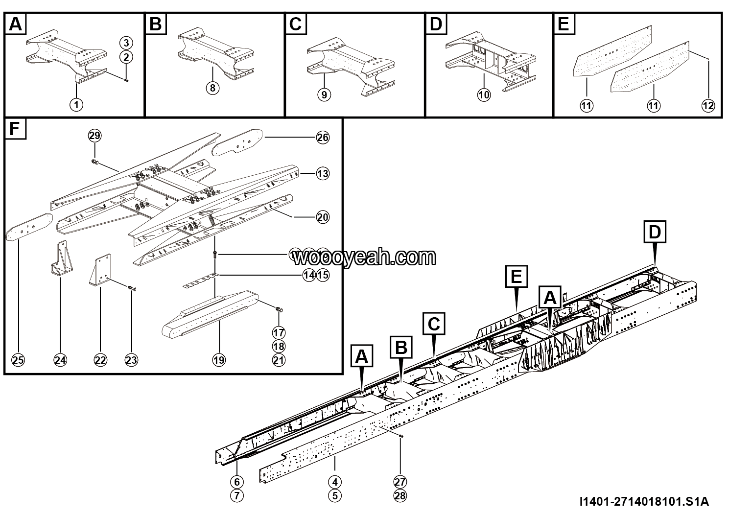 LGMG Off-Highway Dump Truck 2024 - Frame - I1401-2714018101.S1A