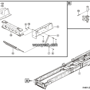 LGMG Off-Highway Dump Truck 2024 - Frame assy - I1401-2714018991.S1A