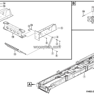 LGMG Off-Highway Dump Truck 2023 - Frame assy - I1402-2714020018.S1A