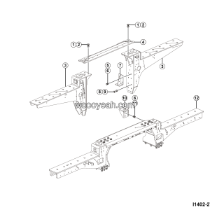 LGMG Mine Truck 2026 - Walkway brackets installation - I1402-2714024921.S1B