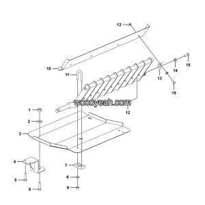 LGMG MT86H Mine Truck - Fan guide assy - I3900-2739010044