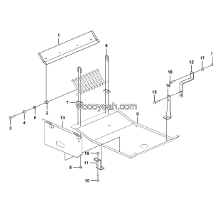 LGMG MT86H Mine Truck - Fan guide assy - I3900-2739010071