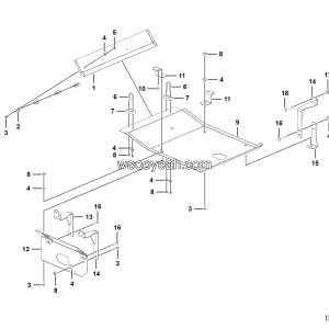 LGMG Mine Truck Mine Truck - Fan guide assy - I3900-2739010110