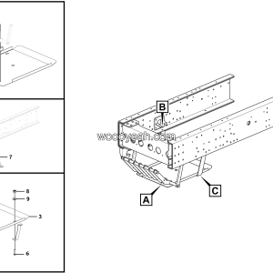 LGMG MS25 Mine Truck - Fan guide assy - I3900-2739010159