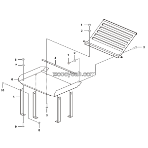 LGMG Off-Highway Dump Truck 2024 - Fan guide assy - I3900-2739010177