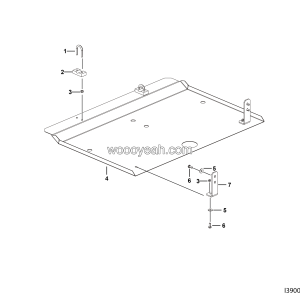 LGMG Off-Highway Dump Truck 2022 - Fan guide assy - I3900-2739010297.S1A
