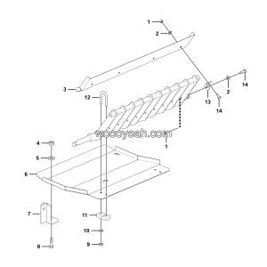 LGMG Mine Truck Mine Truck - Fan guide assy - I3901-2739010021