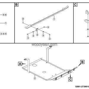 LGMG Off-Highway Dump Truck 2024 - Fan guide assembly - I3901-2739010347.S1A-G1