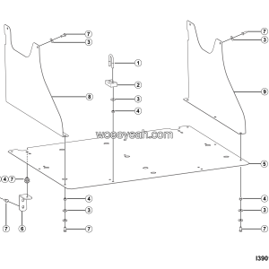LGMG Off-Highway Dump Truck 2023 - Fan shroud installation - I3901-2739010398
