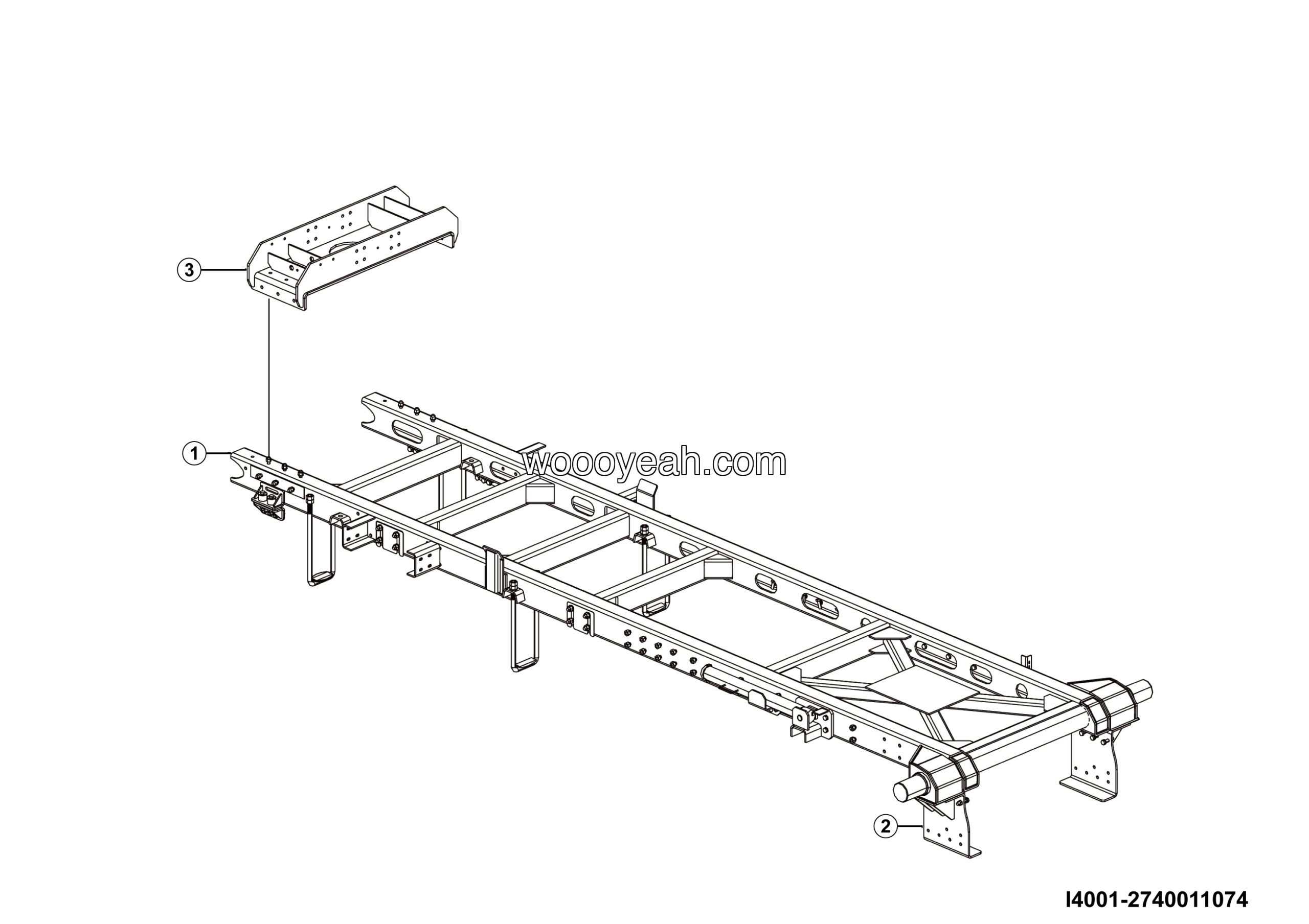 LGMG Off-Highway Dump Truck 2023 - Frame - I4001-2740011074