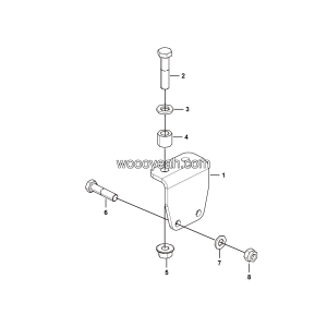 LGMG Off-Highway Dump Truck 2024 - Auxiliary Frame - I4001-2740011088.S1B