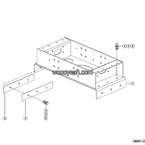LGMG MT50 2025 - Hoist cylinder seat assy - I4001-2740011738.S1A