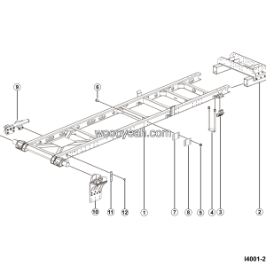 LGMG Off-Highway Dump Truck 2023 - Subframe installation - I4001-2740011819.S1A