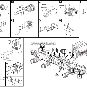 LGMG Off-Highway Dump Truck 2021 - Driving brake assy - J0100-2710011256