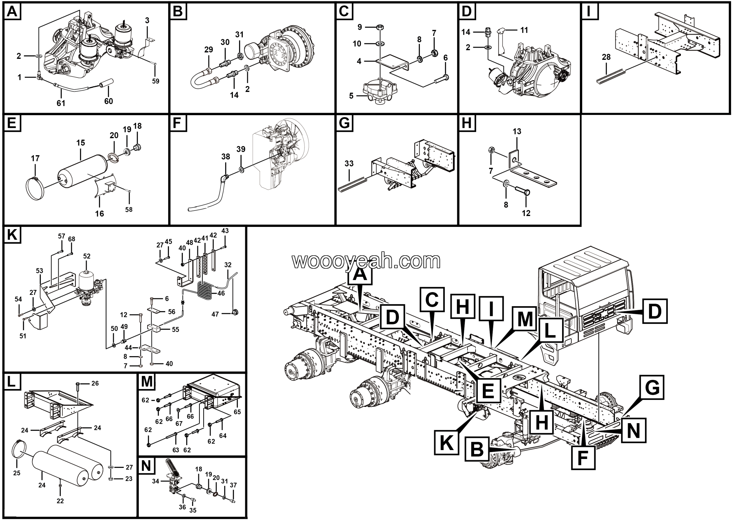 LGMG Off-Highway Dump Truck 2021 - Driving brake assy - J0100-2710011256