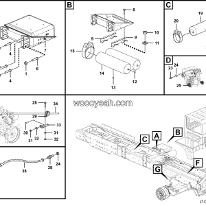 LGMG Mine Truck Mine Truck - Service brake assembly - J1000-2710010666002
