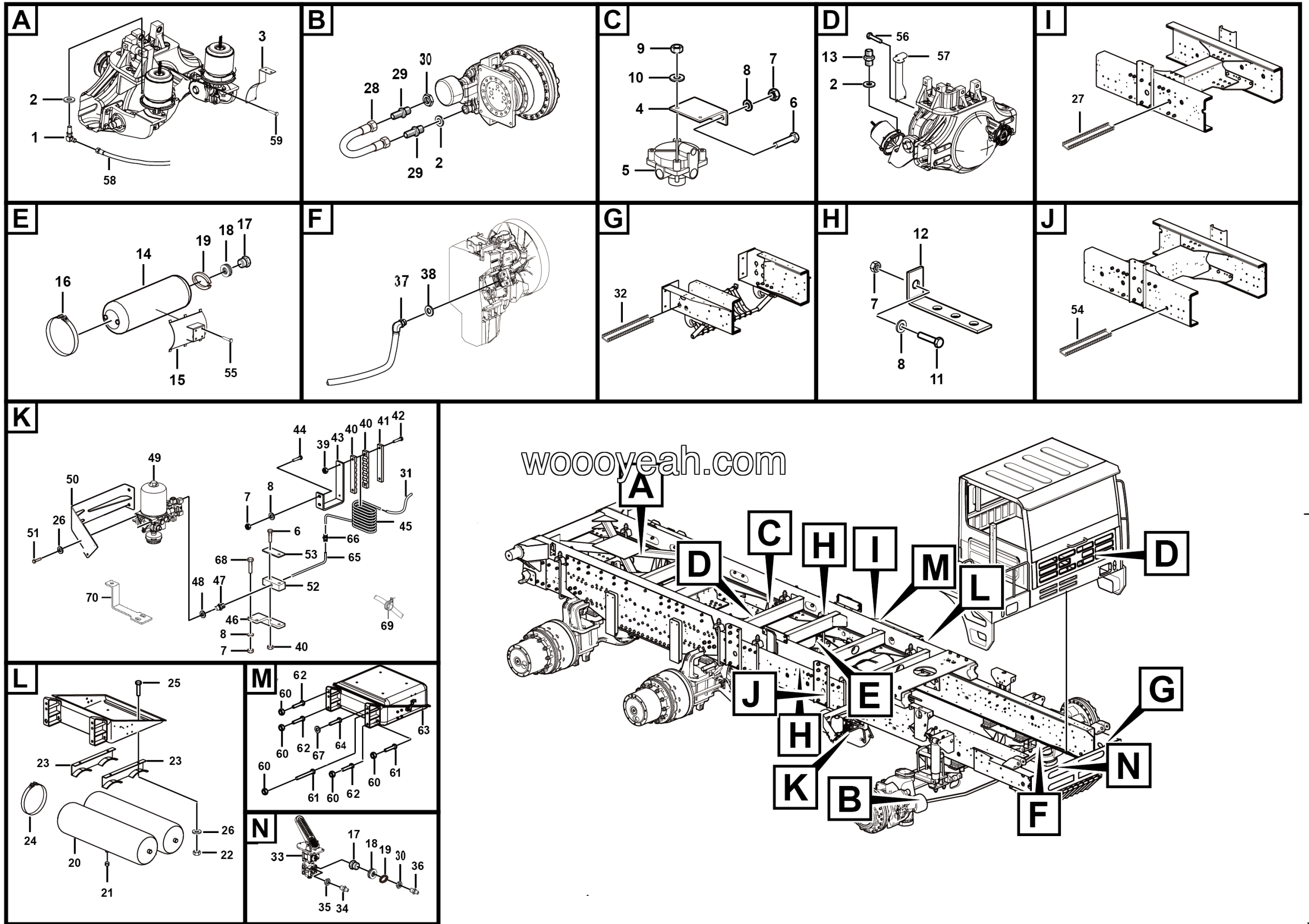 LGMG Off-Highway Dump Truck 2021 - Driving brake assy - J1000-2710010811.S1J