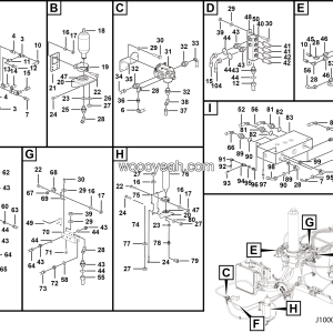 LGMG CMT106 Mine Truck - Driving brake assy - J1000-2710010977001