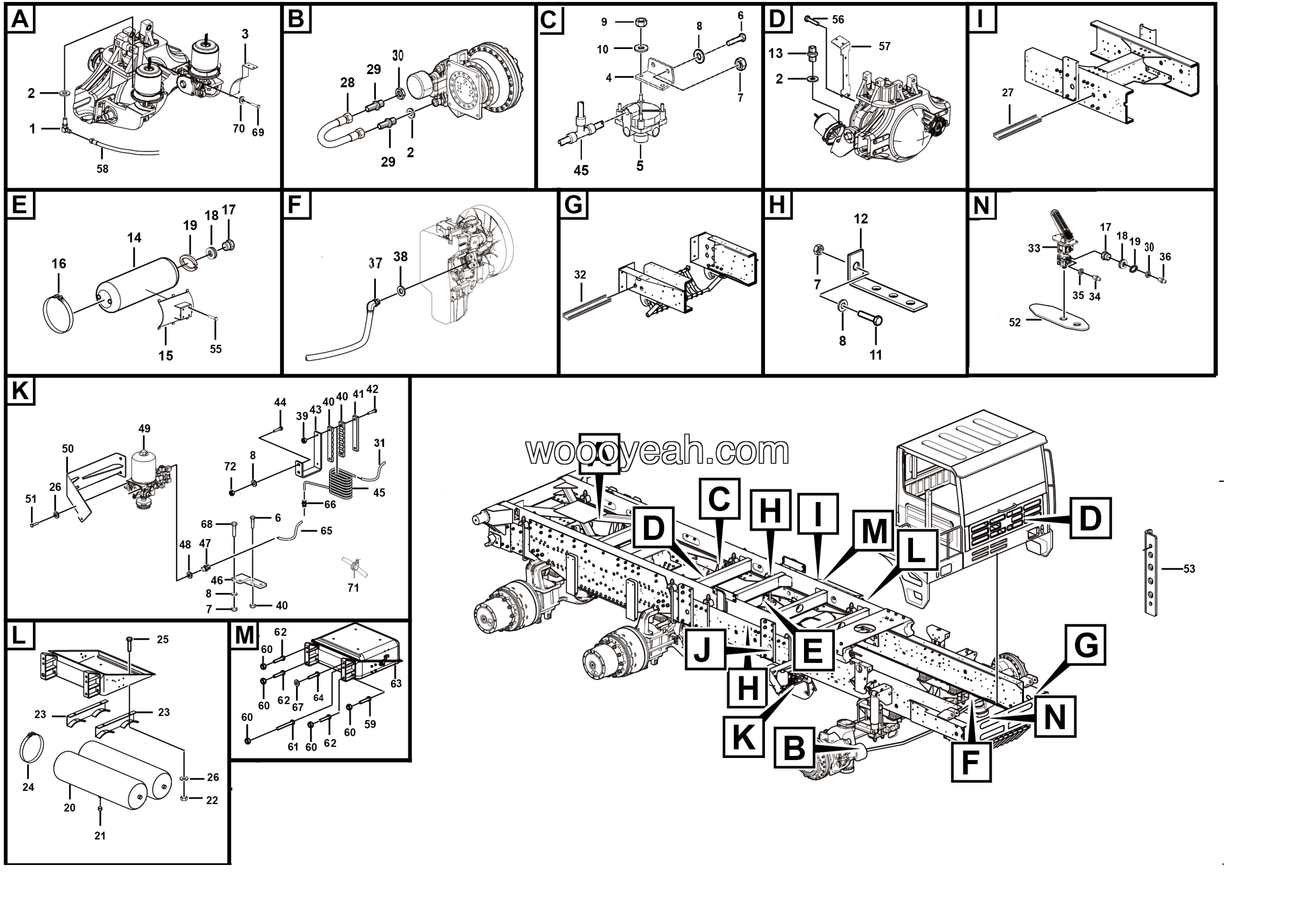 LGMG Off-Highway Dump Truck 2021 - Driving brake assy - J1000-2710011065.S1E