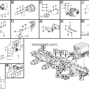 LGMG Off-Highway Dump Truck 2021 - Driving brake assy - J1000-2710011210.S1B