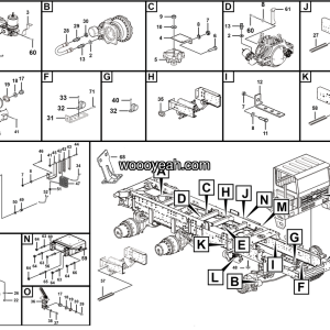 LGMG Off-Highway Dump Truck 2022 - Driving brake assy - J1000-2710011537