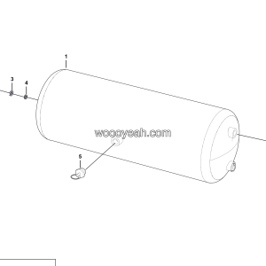LGMG Off-Highway Dump Truck 2024 - Air reservoir assy - J1000-2710011707
