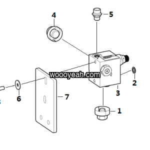 LGMG Off-Highway Dump Truck 2023 - ASM-Relief valve installation assy - J1000-2710012221