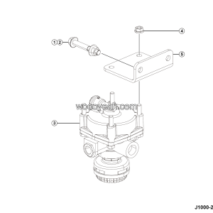 LGMG MTH116 2025 - Relay valve assy - J1000-2710014508.S1A