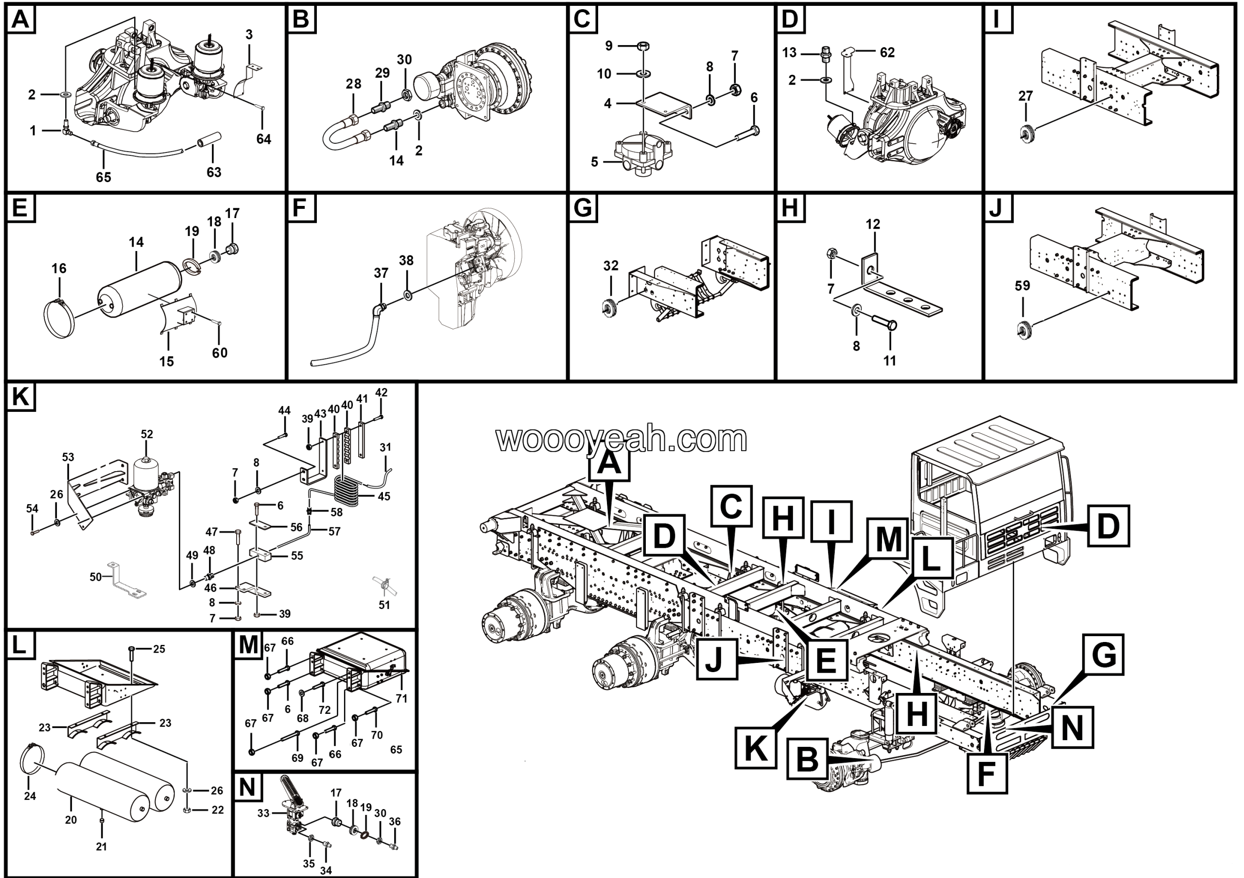 LGMG Off-Highway Dump Truck 2021 - Driving brake assy - J1001-2710011034