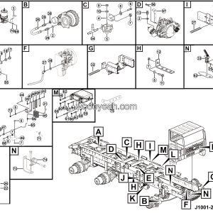 LGMG Off-Highway Dump Truck 2024 - Driving brake assy - J1001-2710011065.S1D