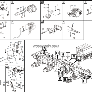 LGMG Off-Highway Dump Truck 2022 - Driving brake assy - J1001-2710011566.S1A