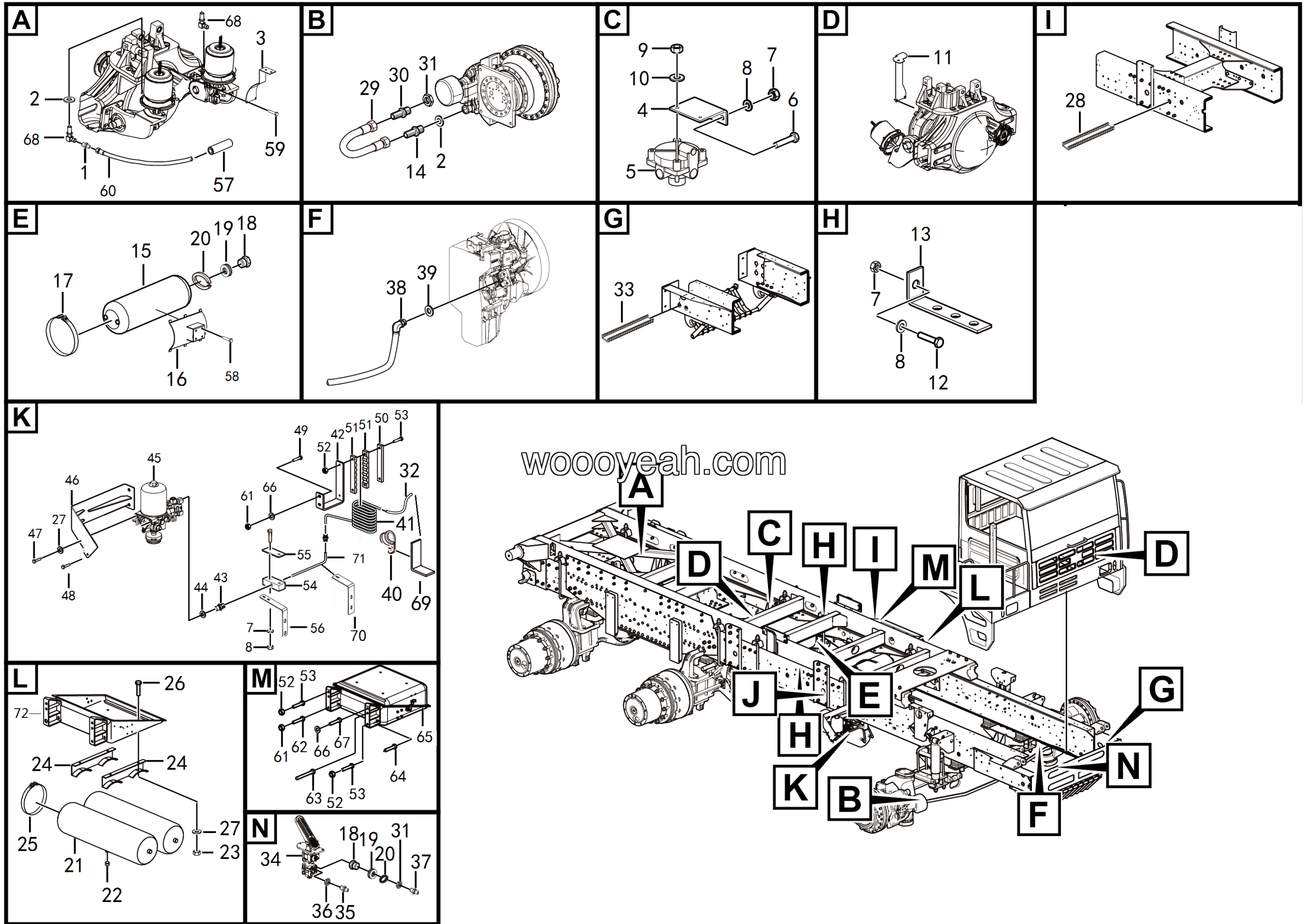 LGMG Off-Highway Dump Truck 2022 - Driving brake assy - J1001-2710011566.S1A