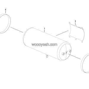 LGMG MT116H 2025 - ASM-Gas tube installation assy（30L） - J1001-2710011705