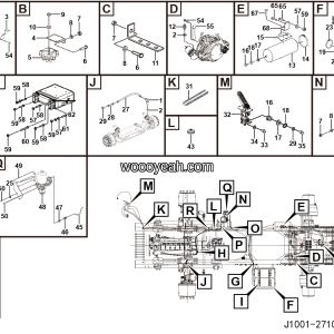 LGMG Off-Highway Dump Truck 2022 - Driving brake assy - J1001-2710011796.S1A