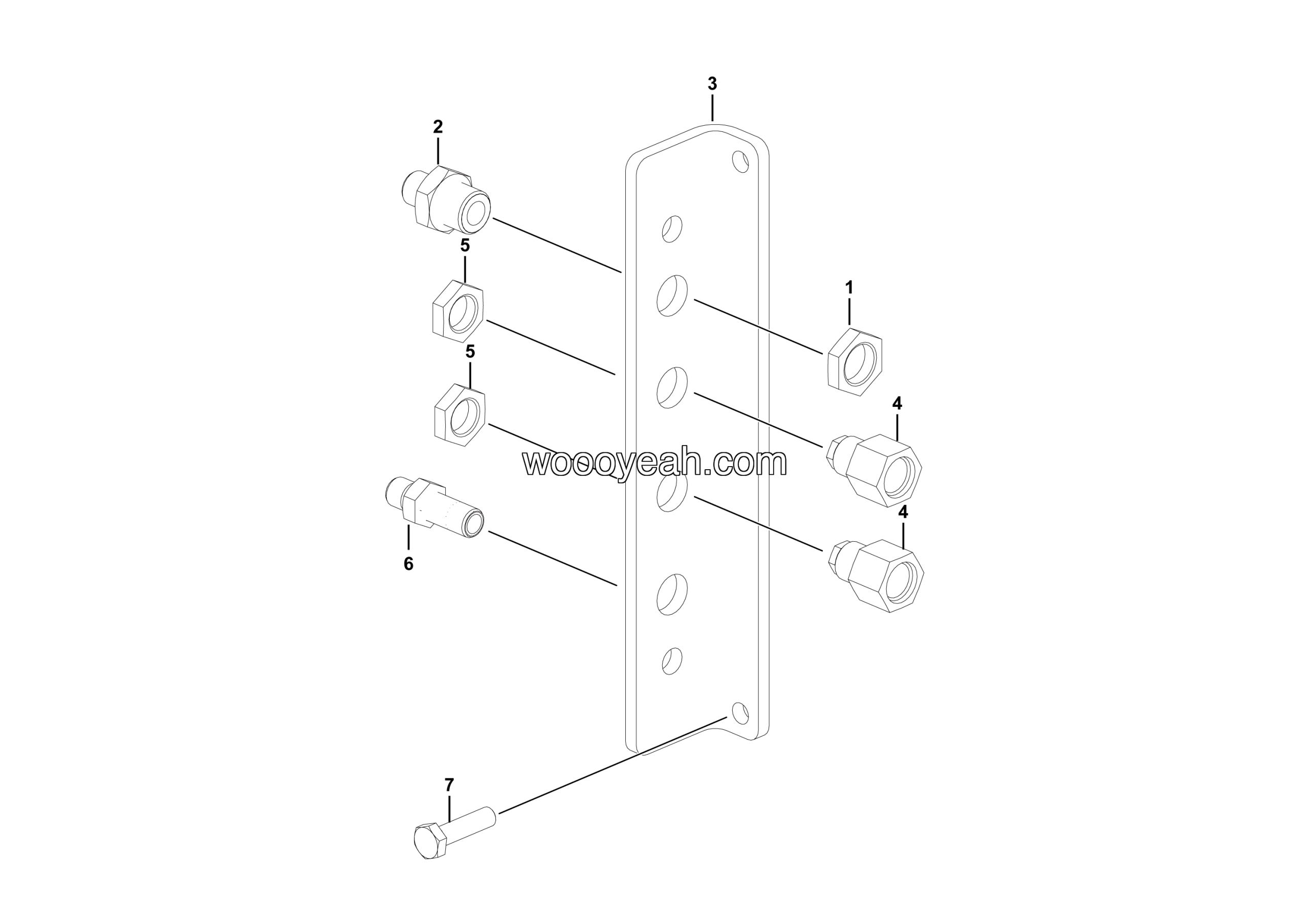 LGMG CMT66A 2025 - ASM-Front mask sensor mount assy - J1001-2710011800.S1A