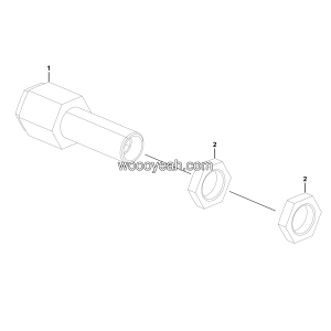 LGMG Off-Highway Dump Truck 2024 - AMS baffle connector assy - J1001-2710011801.S1A