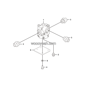 LGMG Off-Highway Dump Truck 2023 - ASM-Relay valve assy - J1001-2710011908