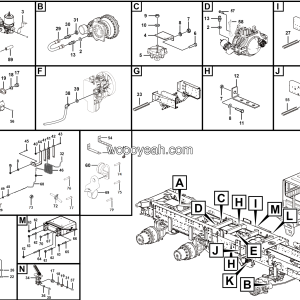 LGMG Off-Highway Dump Truck 2023 - Driving brake assy - J1001-2710012071.S1B