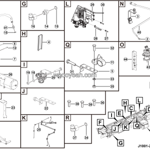LGMG Off-Highway Dump Truck 2024 - Service brake assembly - J1001-2710012436.S1I