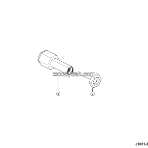 LGMG Off-Highway Dump Truck 2024 - Bulkhead coupling assy - J1001-2710012561.S1A