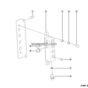 LGMG Off-Highway Dump Truck 2023 - FR hood sensor assy - J1001-2710012623.S1A