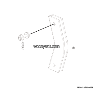 LGMG Off-Highway Dump Truck 2024 - Sleeve installation - J1001-2710012882.S1A