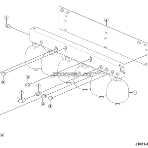LGMG AT40 2025 - Accumulator assy 02 - J1001-2710013356.S1A