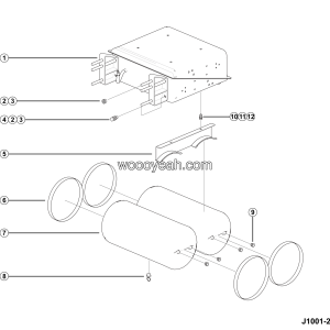 LGMG Off-Highway Dump Truck 2024 - Battery box installation - J1001-2710013460.S1A