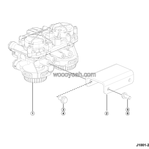 LGMG RTH100 2025 - Two-channel ebs valve assy - J1001-2710013755.S1A