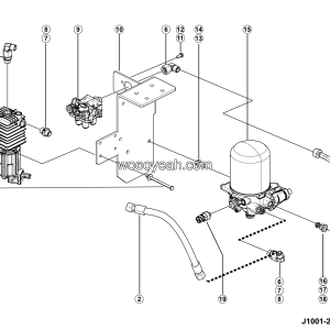 LGMG Off-Highway Dump Truck 2024 - Dryer and condenser assy - J1001-2710013769.S1A