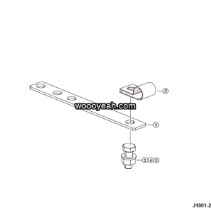 LGMG MT50 2025 - Bracket assy - J1001-2710014043.S1A
