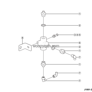 LGMG CMT96A 2025 - Shuttle valve assy - J1001-2710014137.S1A
