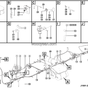 LGMG CMT96 2025 - Service brake assy - J1001-2710014252.S1A