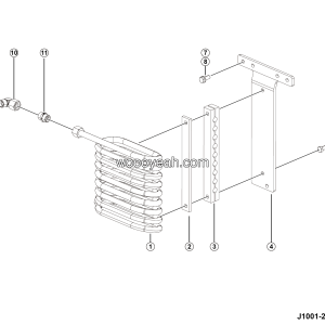 LGMG RTH100 2025 - Spiral pipe installation - J1001-2710014423.S1A